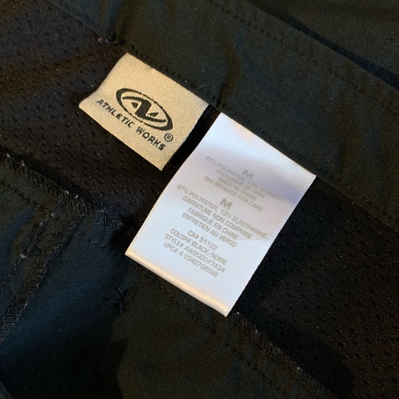 Athletic Wears, Women’s Black Straight Leg Pants, size M - Picture 5 of 7